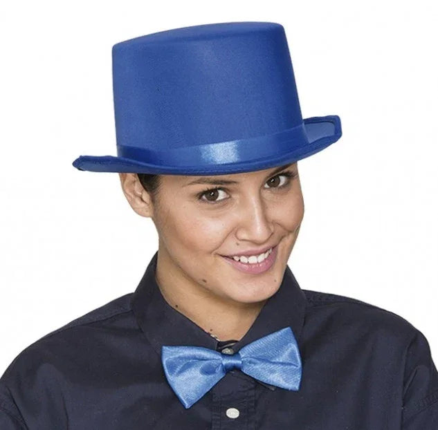 Chistera Azul de Fieltro Sombreros y Gorros EuroCarnavales